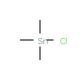 Trimethyltin chloride (CAS 1066-45-1) - chemical structure image