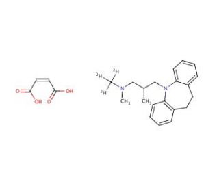 Trimipramine-d3 Maleate Salt (CAS 521-78-8 (unlabeled)) - chemical structure image