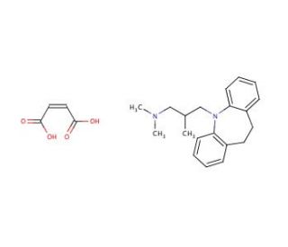 Trimipramine Maleate Salt (CAS 521-78-8) - chemical structure image