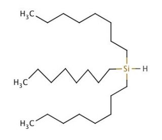 Trioctylsilane (CAS 18765-09-8) - chemical structure image
