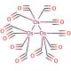 Triosmium dodecacarbonyl (CAS 15696-40-9) - chemical structure image