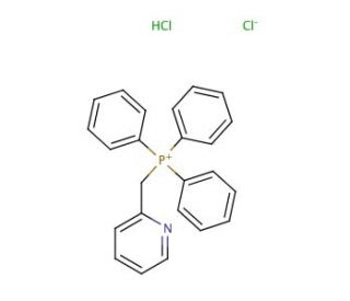 Triphenyl(2-pyridylmethyl)phosphonium chloride hydrochloride (CAS 99662-46-1) - chemical structure image