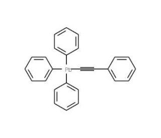 Triphenyl(phenylethynyl)lead(IV) (CAS 5072-98-0) - chemical structure image