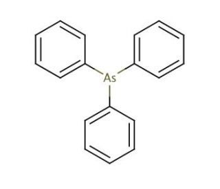 Triphenylarsine (CAS 603-32-7) - chemical structure image