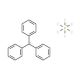 Triphenylcarbenium hexafluorophosphate (CAS 437-17-2) - chemical structure image