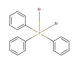 Triphenylphosphine dibromide (CAS 1034-39-5) - chemical structure image