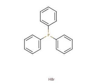 Triphenylphosphine hydrobromide (CAS 6399-81-1) - chemical structure image