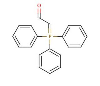 (Triphenylphosphoranylidene)acetaldehyde (CAS 2136-75-6) - chemical structure image