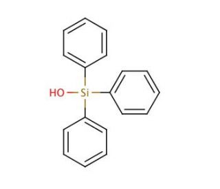 Triphenylsilanol (CAS 791-31-1) - chemical structure image