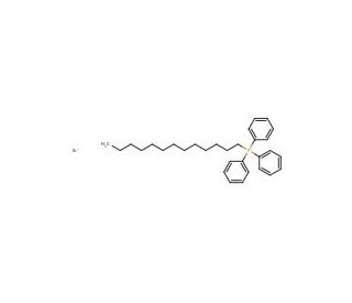 Triphenyltridecylphosphonium Bromide (CAS 13266-02-9) - chemical structure image