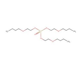 Tris(2-butoxyethyl) phosphate (CAS 78-51-3) - chemical structure image