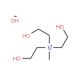 Tris(2-hydroxyethyl)methylammonium Hydroxide (45-50% in Water) (stabilized with MEHQ) (CAS 33667-48-0) - chemical structure i