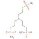 Tris-(2-methanethiosulfonylethyl)amine (CAS 18365-77-0) - chemical structure image