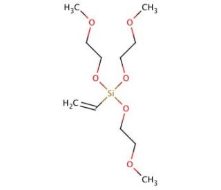 Tris(2-methoxyethoxy)(vinyl)silane (CAS 1067-53-4) - chemical structure image