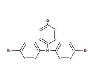 Tris(4-bromophenyl)amine (CAS 4316-58-9) - chemical structure image