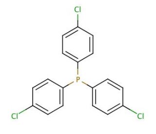 Tris(4-chlorophenyl)phosphine (CAS 1159-54-2) - chemical structure image