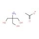 Tris acetate salt (CAS 6850-28-8) - chemical structure image