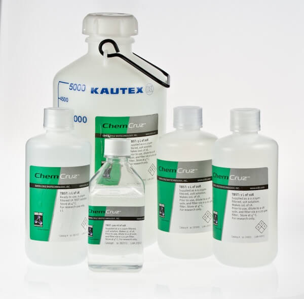 Tris Buffered Saline with Tween 20 500 ml of 10X SCBT Santa Cruz