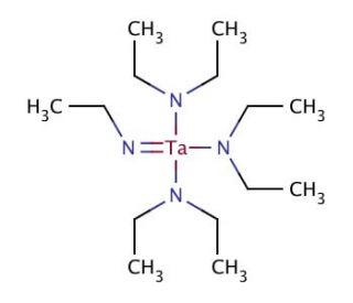 Tris(diethylamido)(ethylimido)tantalum(V) (CAS 67313-80-8) - chemical structure image