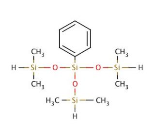 Tris(dimethylsiloxy)phenylsilane (CAS 18027-45-7) - chemical structure image