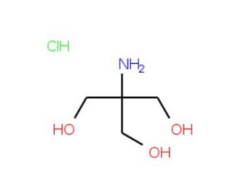 Tris hydrochloride solution, pH 8.0 (CAS 1185-53-1 (solid)) - chemical structure image