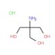 Tris hydrochloride solution, pH 8.0 (CAS 1185-53-1 (solid)) - chemical structure image