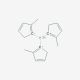 Tris(methylcyclopentadienyl)yttrium(III) (CAS 329735-72-0) - chemical structure image