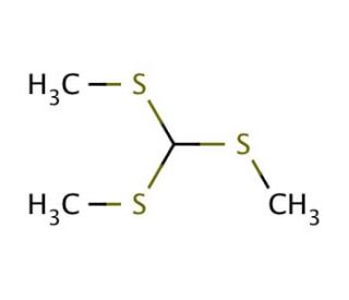 Tris(methylthio)methane (CAS 5418-86-0) - chemical structure image