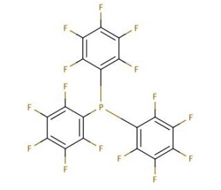 Tris(pentafluorophenyl)phosphine (CAS 1259-35-4) - chemical structure image