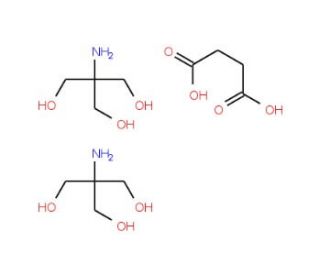 Tris succinate (CAS 85169-32-0) - chemical structure image