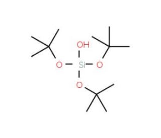 Tris(tert-butoxy)silanol (CAS 18166-43-3) - chemical structure image