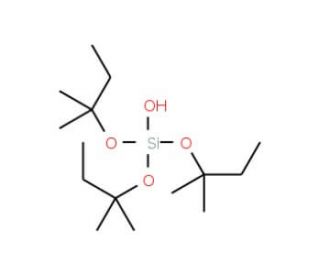 Tris(tert-pentoxy)silanol (CAS 17906-35-3) - chemical structure image