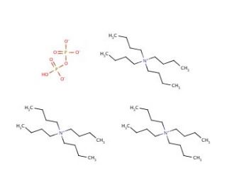 Tris(tetrabutylammonium) hydrogen pyrophosphate (CAS 76947-02-9) - chemical structure image