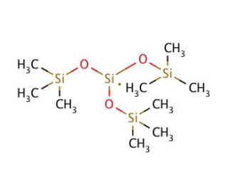Tris(trimethylsiloxy)silane (CAS 1873-89-8) - chemical structure image