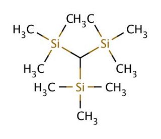 Tris(trimethylsilyl)methane (CAS 1068-69-5) - chemical structure image