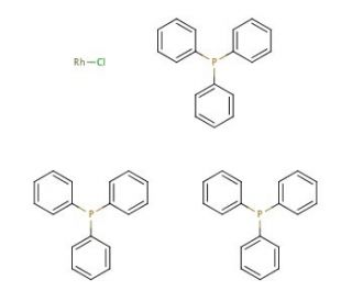Tris(triphenylphosphine)rhodium(I) chloride (CAS 14694-95-2) - chemical structure image