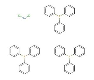 Tris(triphenylphosphine)ruthenium(II) dichloride (CAS 15529-49-4) - chemical structure image