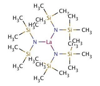 Tris[N,N-bis(trimethylsilyl)amide]lanthanum(III) (CAS 175923-07-6) - chemical structure image