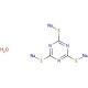Trithiocyanuric acid trisodium salt (CAS 17766-26-6) - chemical structure image