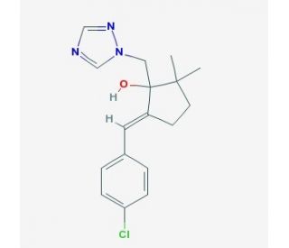 Triticonazole (CAS 131983-72-7) - chemical structure image