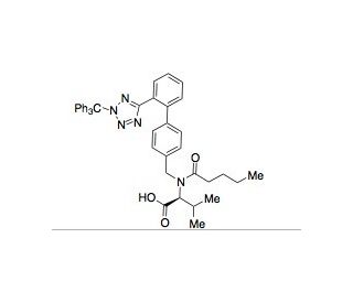 Trityl Valsartan (CAS 783369-52-8) - chemical structure image