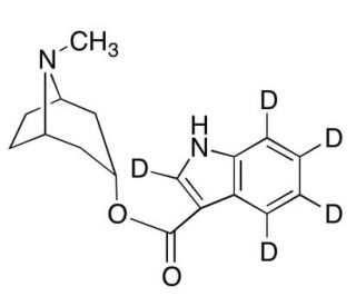 Tropisetron-d4 (CAS 105826-92-4) - chemical structure image