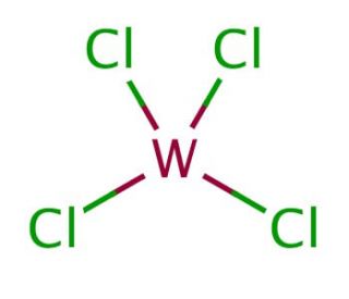 Tungsten(IV) chloride (CAS 13470-13-8) - chemical structure image