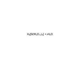 Tungstosilicic acid (CAS 12027-43-9) - chemical structure image