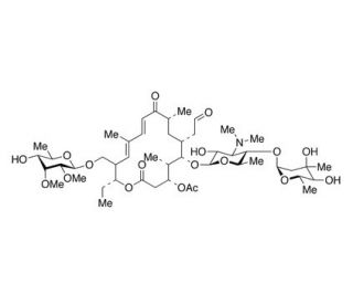 Tylosin 3-Acetate (CAS 63409-10-9) - chemical structure image