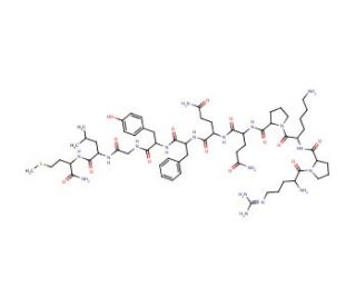 [Tyr8] Substance P - chemical structure image