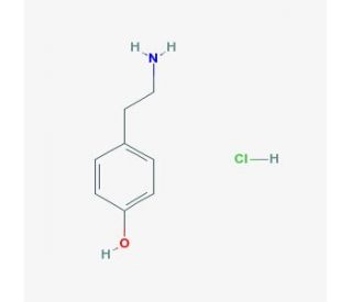 Tyramine Hydrochloride (CAS 60-19-5) - chemical structure image