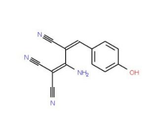 Tyrphostin AG 112 (CAS 144978-82-5) - chemical structure image