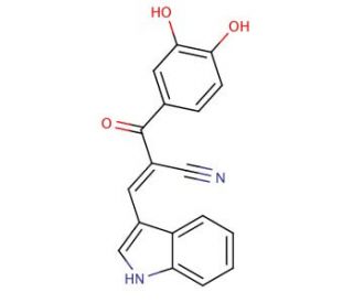 Tyrphostin AG 808 - chemical structure image