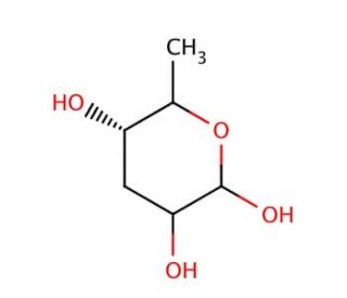 Tyvelose (CAS 5658-12-8) - chemical structure image